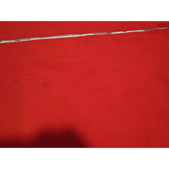 Vintage Holiday Tree Skirt With Heart Birds Reindeer Embroidery Poly Blend GUC - Picture 15 of 16